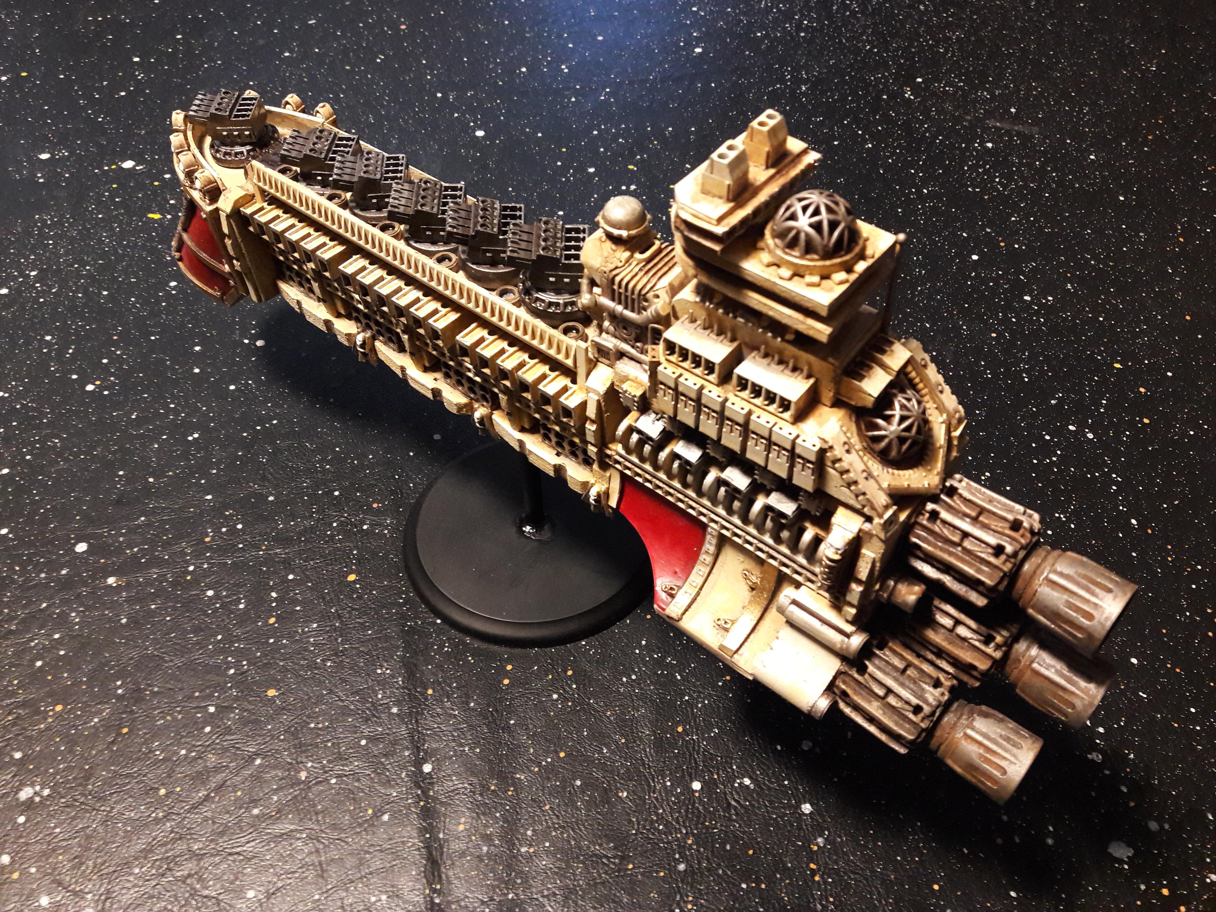 Battlefleet Gothic Battleship Cruiser Imperial Minis Rogue Trader 